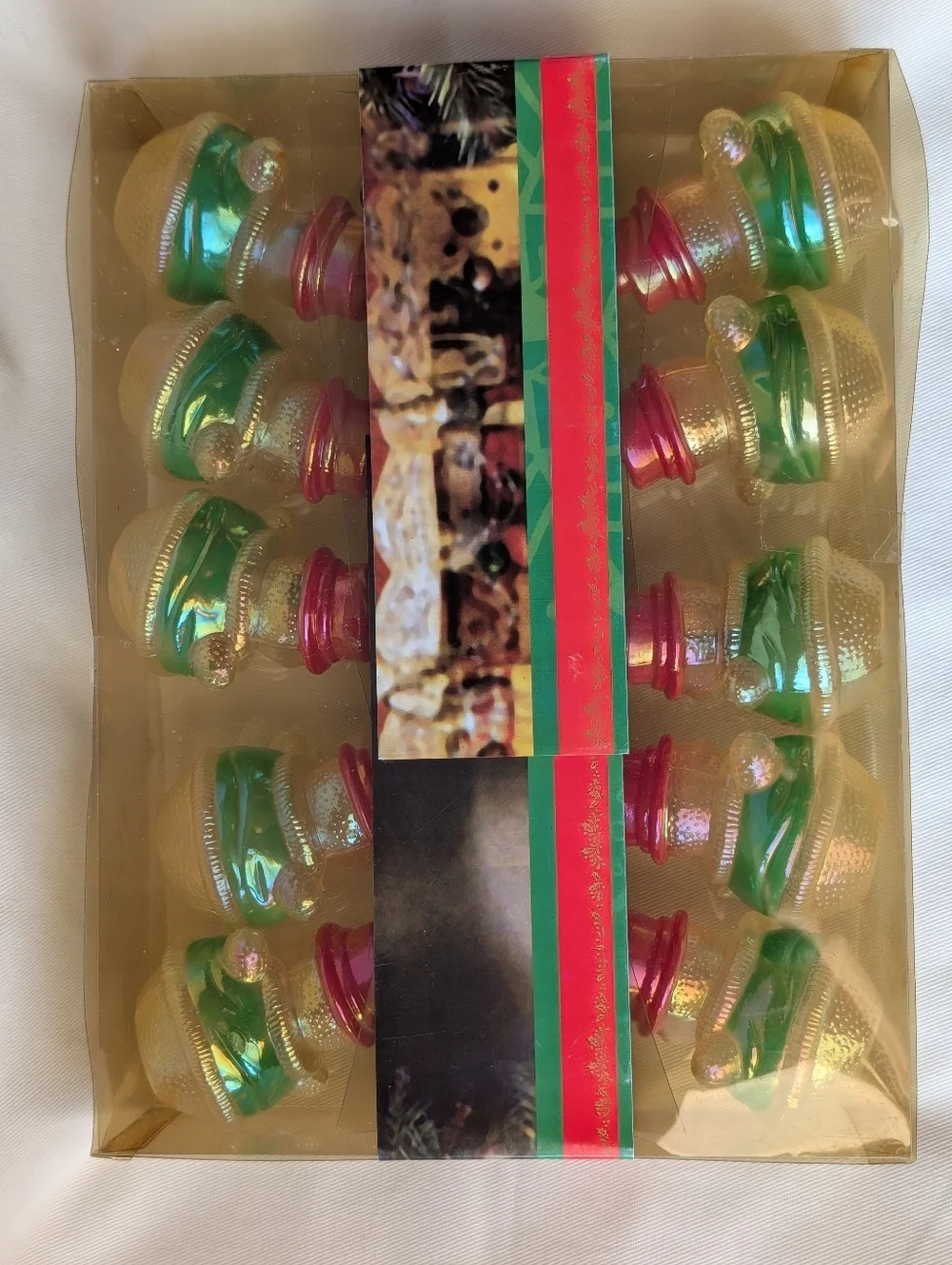 Vintage 10 Snowman Novelty Christmas String Lights – Indoor/Outdoor, Sealed